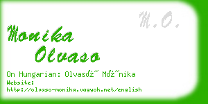 monika olvaso business card